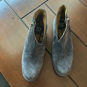 Fly London Suede Booties